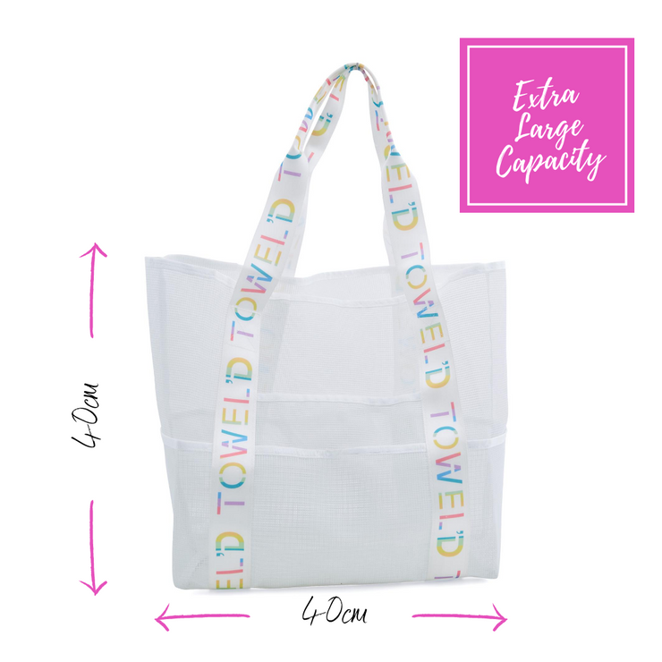 TOWEL'D BEACH TOTE